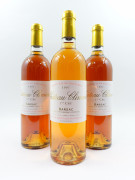 9 bouteilles CHÂTEAU CLIMENS 1997 1er cru Sauternes