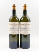 12 bouteilles DOMAINE DE CHEVALIER 2008 (blanc) CC Pessac Léognan