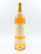1 bouteille CHÂTEAU D'YQUEM 1997 1er cru Supérieur Sauternes (étiquette léger tachée)