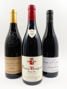 3 bouteilles 1 bt : CLOS DE VOUGEOT 2011 Grand Cru. Denis Mortet