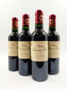 4 demi-bouteilles CHÂTEAU BRANAIRE DUCRU 2005 4è GC Saint Julien