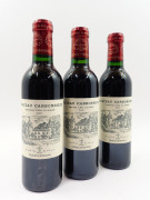 9 demi-bouteilles CHÂTEAU CARBONNIEUX 2007 CC Pessac Léognan