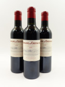 7 demi-bouteilles DOMAINE DE CHEVALIER 2007 CC Pessac Léognan