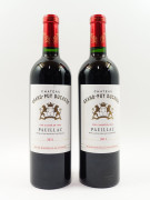 9 bouteilles CHÂTEAU GRAND PUY DUCASSE 2011 5è GC Pauillac (1 étiquette léger tachée)