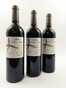 12 bouteilles CHÂTEAU LA CROIX LARTIGUE 2010 Castillon Côtes de Bordeaux (étiquettes léger tachées
