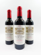 12 demi-bouteilles CHÂTEAU LA LOUVIERE 2005 CC Pessac Léognan