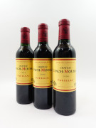 19 demi-bouteilles CHÂTEAU LYNCH MOUSSAS 2006 5è GC Pauillac