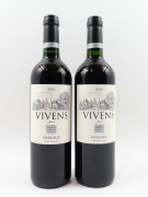 12 bouteilles VIVENS PAR CHÂTEAU DURFORT VIVENS 2015 Margaux