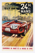 24 HEURES DU MANS 1961  Affiche - Sans réserve - No reserve