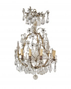 LUSTRE CAGE DE STYLE LOUIS XV