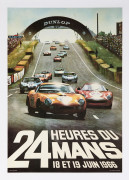 24 HEURES DU MANS 1966  Affiche - Sans réserve - No reserve