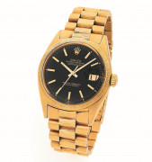 ROLEX Datejust, ref. 1607, "Bark Finish", n° 1098865 Vers 1964