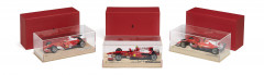 FERRARI, F2004, F10, SF70-H  Trois maquettes à l'échelle 1/18ème, éditées par Ferrari - sans réserve / no reserve