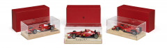 FERRARI, 248F1, F60, 150 Italia  Trois maquettes à l'échelle 1/18ème, éditées par Ferrari - sans réserve / no reserve