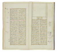 HAKIM SUZANI SAMARQANDI (M. 1166) : DIWAN  Iran qajar, XIXe siècle