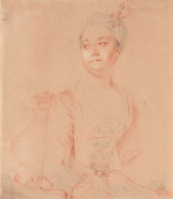 Philippe MERCIER Berlin, 1689 - Londres, 1760 Portrait d'Eleanor Brownlow, vicomtesse Tyrconnel Trois crayons