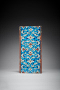 CARREAU D'IZNIK AUX NUAGES TCHI  Turquie ottomane, vers 1560-80