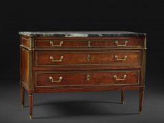 COMMODE D'ÉPOQUE LOUIS XVI