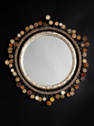 Line VAUTRIN 1913-1997 Miroir « Sequins » - circa 1960