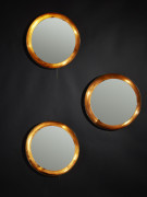 Poul HENNINGSEN 1894 - 1967 Suite de trois miroirs lumineux (mirror auction)