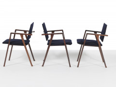 Franco ALBINI 1905-1977 Suite de six chaises mod. PT1 « Luisa » - modèle créé en 1950