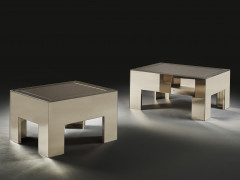 DEUX TABLES BASSES, DEUXIÈME MOITIÉ DU XXe SIÈCLE, VERS 1980