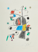 ¤ Joan MIRÓ (Espagnol - 1893 - 1983) Maravillas - planche 19 - 1975 Lithographie en couleurs