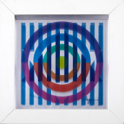 Yaacov AGAM Né en 1928 Composition - circa 1980 Sérigraphies en couleurs