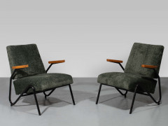 Aarne ERVI 1910-1977 Paire de fauteuils – circa 1960