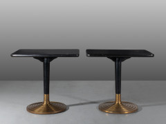 Ilmari TAPIOVAARA 1914-1999 Paire de tables – circa 1940