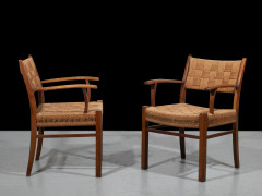 Frits SCHLEGEL 1896-1965 Paire de fauteuils – circa 1940/1950