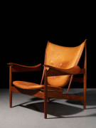 Finn JUHL 1912-1989 Rare fauteuil mod. FJ49 dit « Chieftain Chair » - 1949