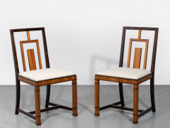 Erik CHAMBERT 1902-1988 Paire de chaises – circa 1930