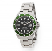 ROLEX Submariner Date "Kermit", réf. 16610LV, n° M545048 Vers 2008