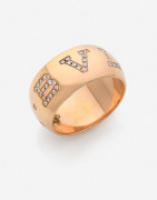 BULGARI  Bague demi-jonc