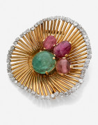 BOUCHERON (Monture)  Clip de corsage