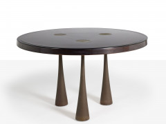 Angelo MANGIAROTTI 1921-2012 Table de salle à manger - circa 1972