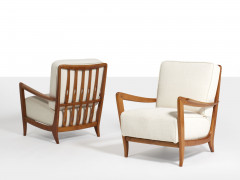 Paolo BUFFA 1903-1970 Paire de fauteuils - circa 1940