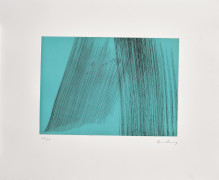 Hans HARTUNG (1904 - 1989) Mieux vaut cacher sa déraison - 1987 Album de 5 eaux-fortes dont 4 en couleurs, certaine à l'aquatinte, p..