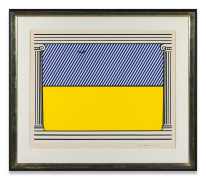 Roy LICHTENSTEIN (1923 - 1997) Liberté - 1991 Sérigraphie en couleurs