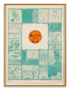 Pierre ALECHINSKY (Né en 1927) Water - 1973 Lithographie en couleurs