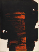 Pierre SOULAGES (1919-2022) Lithographie 26 - 1969 Lithographie en couleurs