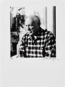 Lucien CLERGUE (1934-2014) Pablo Picasso - La Californie - Cannes, 1955 Épreuve argentique (2008)