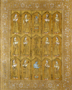 PICCHVAI DE KRISHNA ET DES GOPIS  Rajasthan ou Deccan, vers 1900