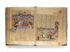 FIRDAWSI (M. 1010) : "LIVRE DES ROIS" (SHAHNAMA) SUIVI DU BAHMANNAMA  Iran safavide, XVIIe siècle avec ajouts postérieurs