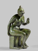 Aristide MAILLOL 1861-1944 Léda - 1900 Bronze à patine verte