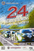 24 Heures du Mans 2003  Affiche officielle signée par l'ensemble des pilotes - sans réserve - no reserve