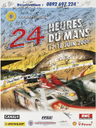 24 Heures du Mans 2006  Affiche officielle signée par l'ensemble des pilotes-sans réserve-no reserve