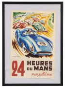 24 Heures du Mans 1956  Affiche - sans réserve-no reserve