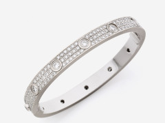 CARTIER  Bracelet rigide ouvrant "Love"